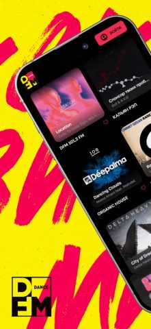 Радио DFM Online для iOS — скриншот 2