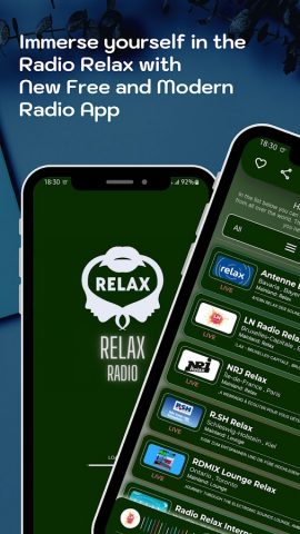 Radio Relax — Online Radio FM для Android — скриншот 1