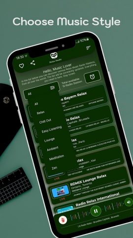 Radio Relax — Online Radio FM для Android — скриншот 3