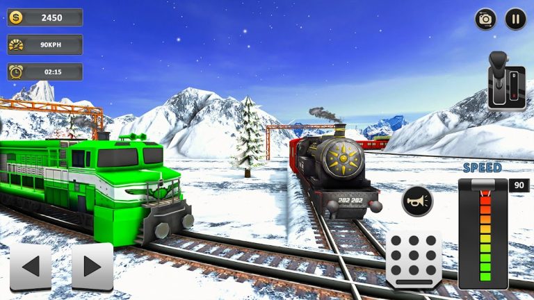 Railway Train Simulator Games для Android — скриншот 1