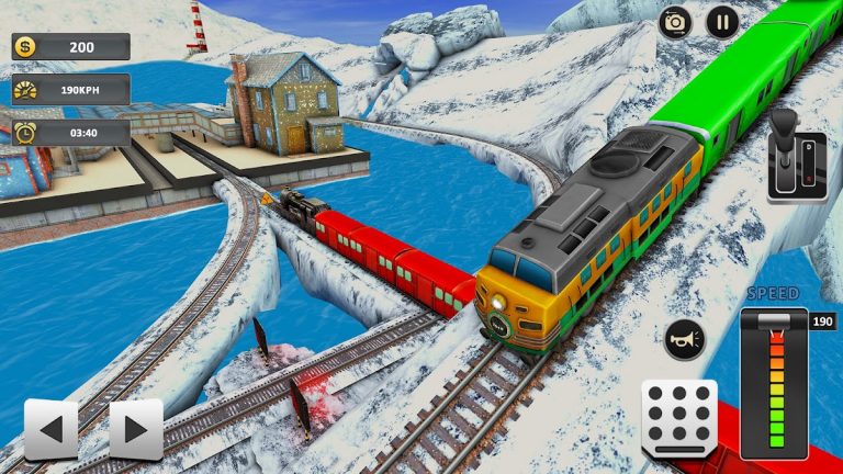 Railway Train Simulator Games для Android — скриншот 2