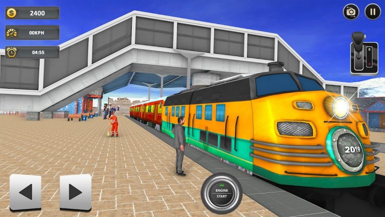 Railway Train Simulator Games для Android — скриншот 5