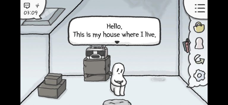 Rainy attic room для iOS — скриншот 3