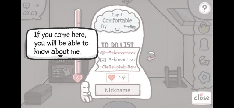 Rainy attic room для iOS — скриншот 4