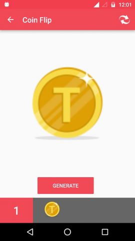 Randomizer для Android — скриншот 4