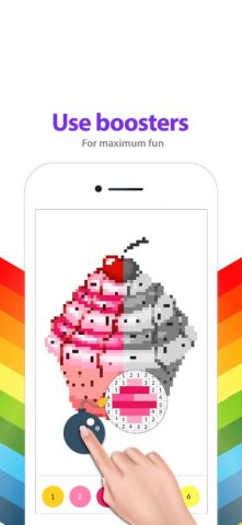 Раскраски по Номерам для iOS — скриншот 4