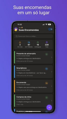 Rastreio de Encomendas Correio для Android — скриншот 2