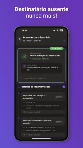 Rastreio de Encomendas Correio для Android — скриншот 3