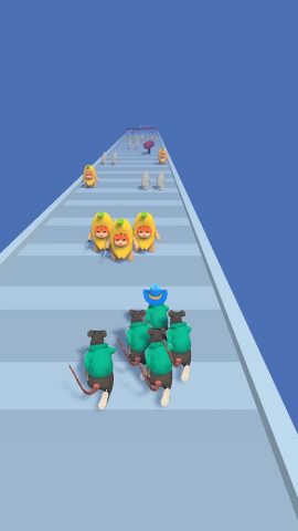 Rat Dance: 3D Run Challenge для Android — скриншот 3