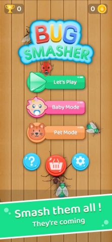 Разбить насекомых для iOS — скриншот 1