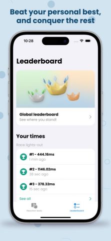 Reaction Test Pro для iOS — скриншот 2