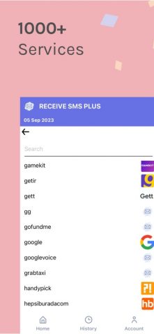 Receive SMS Plus для iOS — скриншот 4