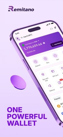 Remitano: BTC & Crypto Wallet для Android — скриншот 1