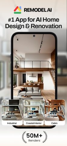 Remodel AI — Home Renovation для Android — скриншот 1