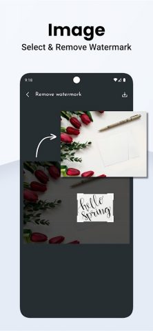 Remove watermark: Image, Video для Android — скриншот 2