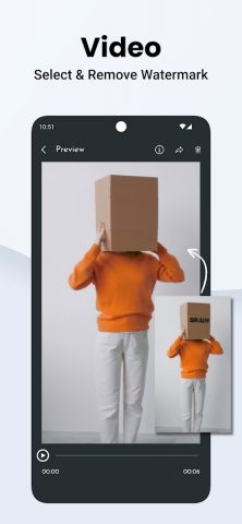 Remove watermark: Image, Video для Android — скриншот 3