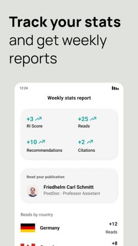 ResearchGate для Android — скриншот 4