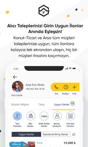 Revy | CRM, Değerle, Pazarla для Android — скриншот 3
