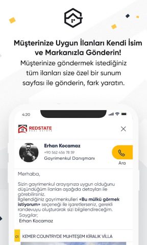 Revy | CRM, Değerle, Pazarla для Android — скриншот 4