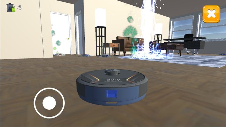Робот Пылесос 3D: Симулятор для Android — скриншот 5