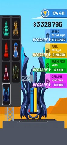 Rocket Sky! для iOS — скриншот 5