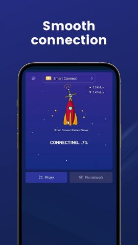 Rocket VPN -Security&Smart для Android — скриншот 2