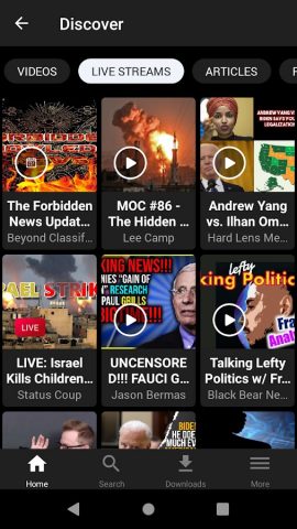 Rokfin для Android — скриншот 2
