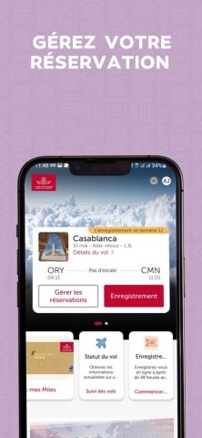 Royal Air Maroc для iOS — скриншот 5