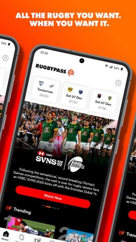 RugbyPass – Live Scores & News для Android — скриншот 1