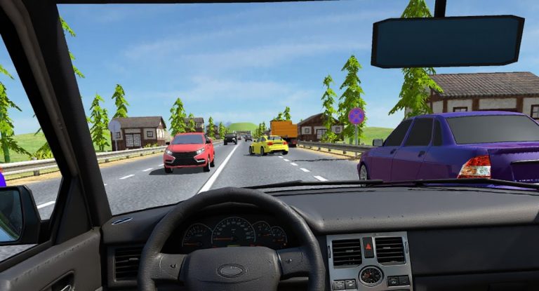 Русские Тачки: Трафик для Android — скриншот 1