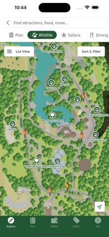 SDZ Safari Park — Travel Guide для iOS — скриншот 2