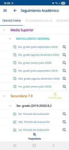 SEG Móvil для Android — скриншот 4