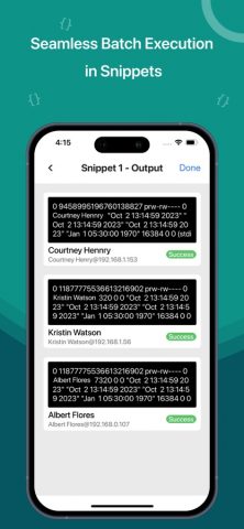SSH Client для iOS — скриншот 3