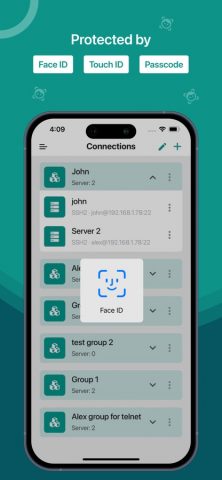 SSH Client для iOS — скриншот 4