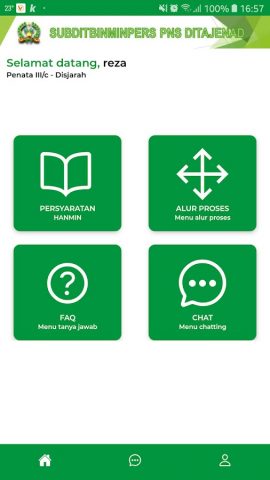 SIKBINPERS PNS AD для Android — скриншот 4