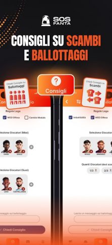 SOS Fanta — Fantacalcio для Android — скриншот 5