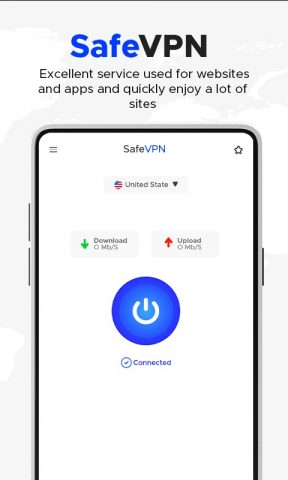 Safe VPN – Secure VPN proxy для Android — скриншот 1