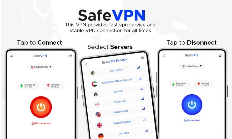Safe VPN – Secure VPN proxy для Android — скриншот 4