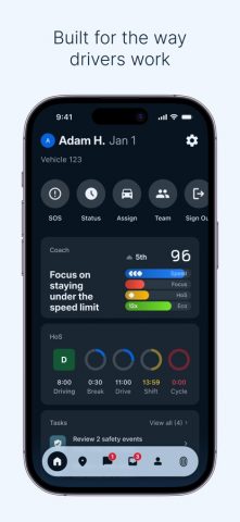 Samsara Driver для iOS — скриншот 1