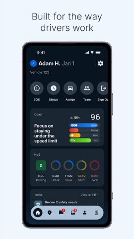 Samsara Driver для Android — скриншот 1
