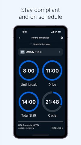 Samsara Driver для Android — скриншот 2