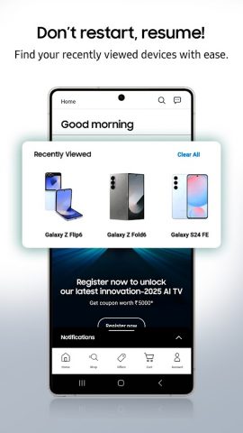 Samsung Shop : Meet the New AI для Android — скриншот 4