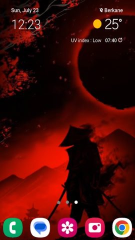 Самурай Обои для Android — скриншот 1