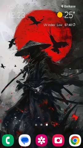 Самурай Обои для Android — скриншот 2