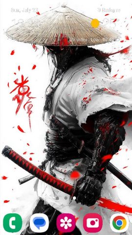 Самурай Обои для Android — скриншот 3