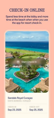 Sandals & Beaches Resorts для iOS — скриншот 2