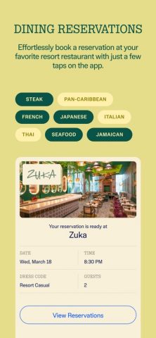 Sandals & Beaches Resorts для iOS — скриншот 4