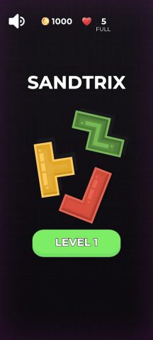 Sandtrix: ASMR Blocks для Android — скриншот 1