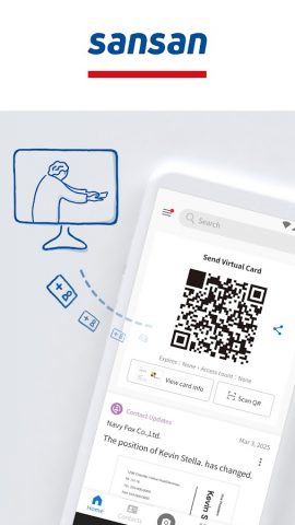 Sansan — The business database для Android — скриншот 1