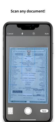 Scan 2 PDF: Document Scanner для iOS — скриншот 3